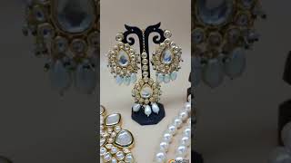 Beautiful Kundan Bridal Jewellery set | Original Back Meenakari Kundan jewellery set #kundanjewelry