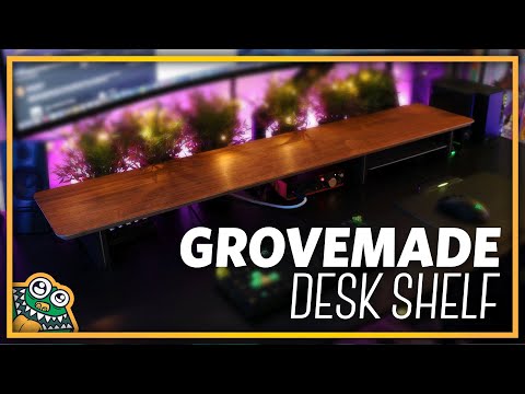 Desk Setup - What's on our Grovemade Desk Shelf - List and Overview - CLIPPED