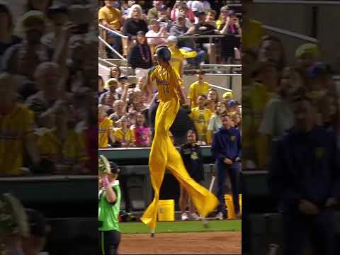 This guy has a perfect batting average #bananaball #savannahbananas #stilts #tricks #sports #funny