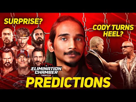 WWE Elimination Chamber Predictions and Possibilities! #eliminationchamber