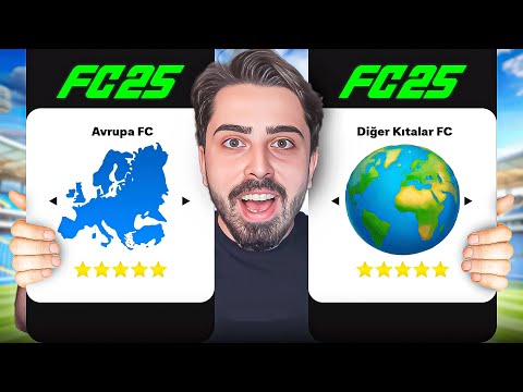 AVRUPA vs DİĞER KITALAR // FC 25 ALL-STAR