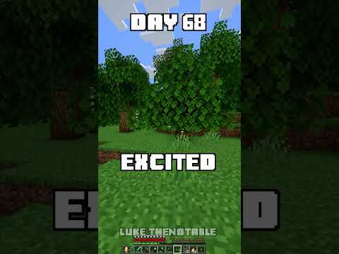 100 Days - [Minecraft Shorts] - Day 68 #minecraft #100days