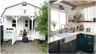 Tour Of A Cozy Farmhouse Built From A Tiny Shed