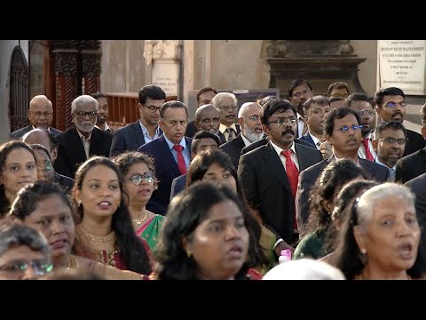 "Hark! The Herald Angels Sing" by 150 Voice Mass Choir for Classic Hymns Christmas Theme Carol album