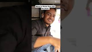 Move to Home from NIT Rourkela.#Vlog #NIT/IIT #Jee #Train Journey #Enjoy #3GR.