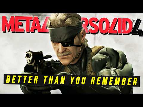 Metal Gear Solid 4 Is Better Than You Remember