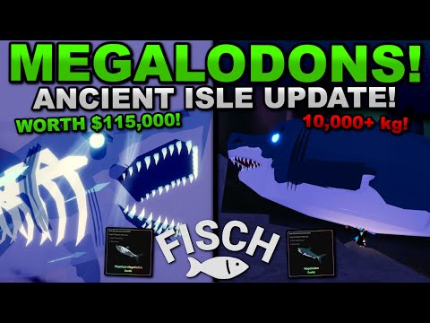 Catching The PHANTOM & REGULAR MEGALODON'S (RAREST FISH) in Roblox Fisch... Here's What Happened!