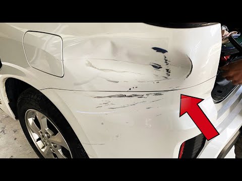 6 Easy Ways To Repair Dents On Your Car That You Won't Believe The Results! It's Like A New Car