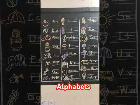 ABCD song😍 alphabets#abcd#abcdsong#atoz #alphabet #trending #shorts #uniqueideas #creativeteaching