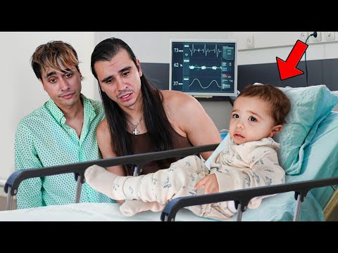 We rushed our baby to the hospital…