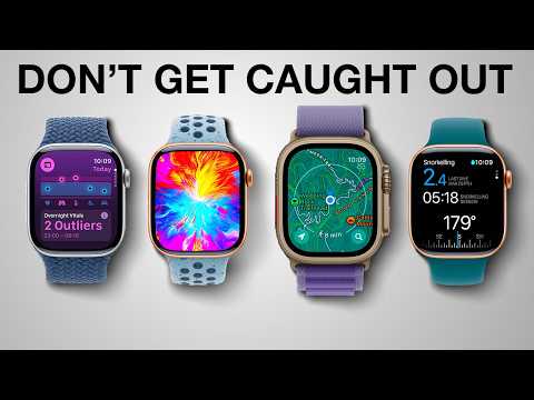 Which Apple Watch is Right for YOU in 2025? (ULTIMATE Apple Watch Comparison)