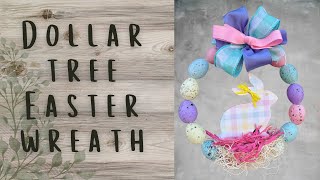 Dollar Tree Easter Wreath