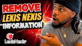 How To Delete Information From LexisNexis Report FAST!!