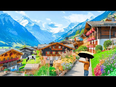 Grindelwald 4k | most beautiful village in Switzerland