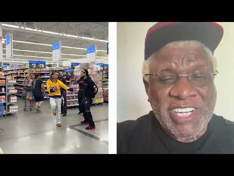 George Wallace reaction to this Awesome Video of a Mix group of People dancing at Walmart!