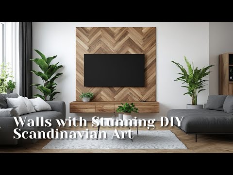 Transform Your Walls with Stunning DIY Scandinavian Art | Easy & Stylish Home Decor Ideas