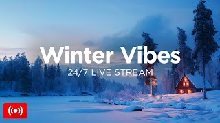 Winter Vibes Mix 2025 ❄️ 24/7 Live Stream ☃️ Chill Winter Music to Relax or Work by We Are Diamond