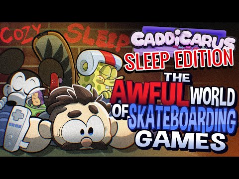 Sleepy Skateboarding Games - Caddicarus | SLEEP EDITION