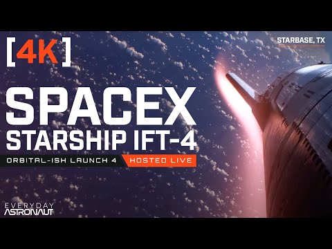 [4K] Watch SpaceX Starship FLIGHT 4 launch and reenter LIVE!