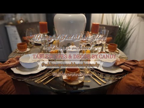 Beautiful Fall Décorating Ideas for 2024 | Tablescapes and Decor By Candy