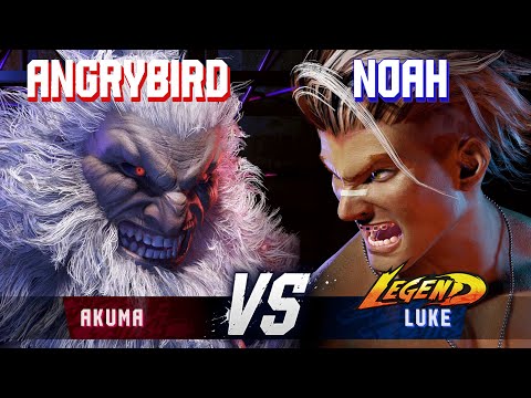 SF6 ▰ ANGRYBIRD (Akuma) vs NOAHTHEPRODIGY (Luke) ▰ High Level Gameplay