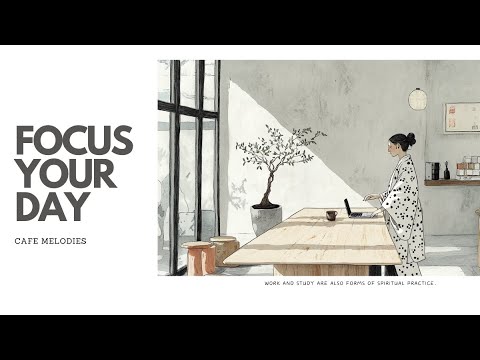 Café Melodies | 舒適專注｜學習音樂｜perfect music for Zen, Working, Studying, or Unwinding