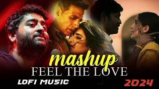 Feel The Love Mashup 2024 (Slowed + Reverb) | Bollywood Mashup | Lofi Music