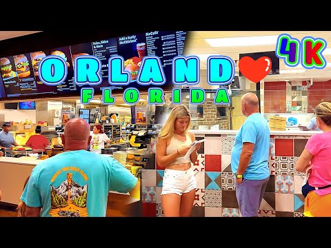 Largest McDonalds in the World, Orlando Florida USA 4K - UHD