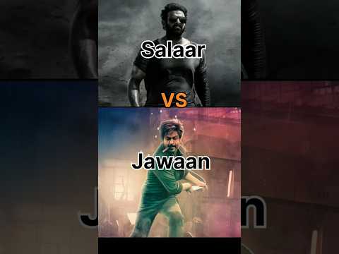 Salaar vs Jawaan 4 Days Worldwide BOC || #salaarboxofficecollection #jawan #prabhas #srk