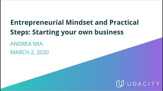 Entrepreneurial Mindset and Practical Steps: Starting Your Own Business