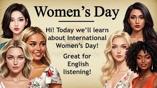 International Women's Day || 👩 Learn English Through Story Level 3 || Graded Reader🎧