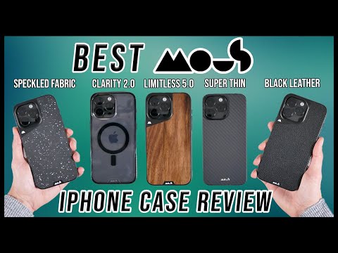 Best iPhone Mous Case? | Testing out all the Notable iPhone Magsafe Cases from Mous! (Review)