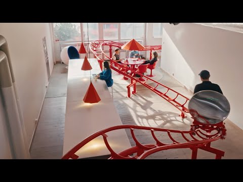 The Great Exhibition adds "world's first office rollercoaster" to its Stockholm studio