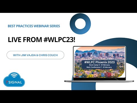 Live from WLPC23!