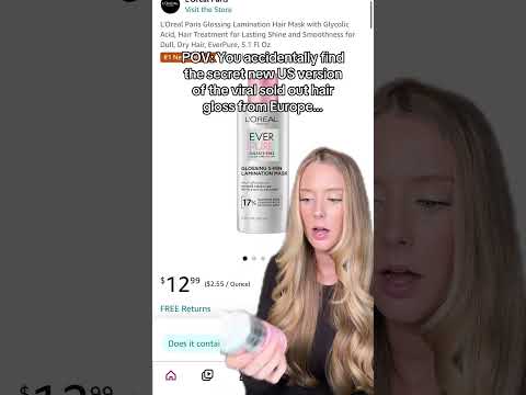 Secret new launch of the viral sold out hair gloss…?!