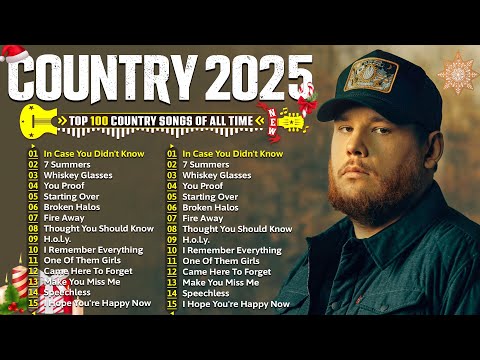 Country Music 2025 🎄 Luke Combs,  Morgan Wallen, Chris Stapleton, Kane Brown, Jason Aldean,🎅