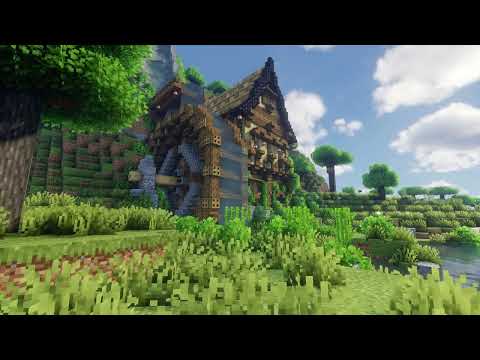 Rustic Watermill Retreat | Minecraft Music & Ambience