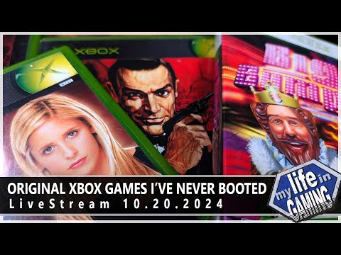 Original Xbox Games I've Never Booted :: LIVE STREAM