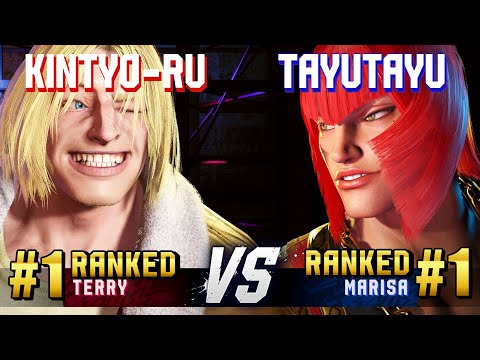 SF6 ▰ KINTYO-RU (#1 Ranked Terry) vs TAYUTAYU (#1 Ranked Marisa) ▰ High Level Gameplay