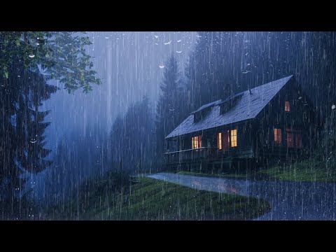 Deep Sleep During the Rainy Night - Rain Sounds For Sleeping - Beat Insomnia, ASMR, STUDY