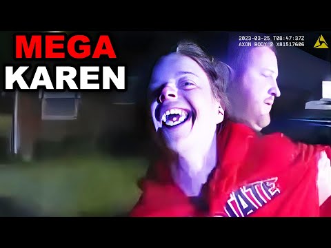 Entitled Karen has TEMPER TANTRUM During Felony Arrest