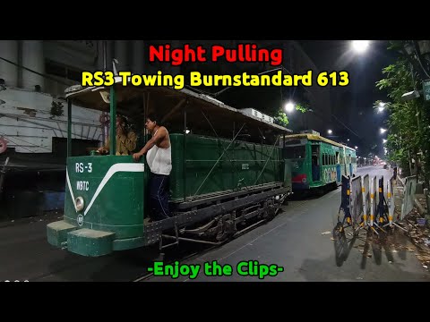 Tram Towing || RS3 Pulling Burnstandard 613 || Tramisane Specials #23