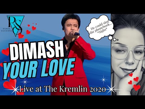 DIMASH |  REACTION to "Your Love"  LIVE in Moscow 2020