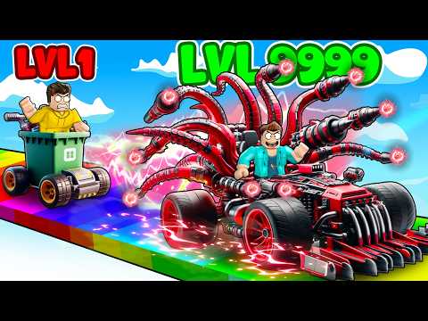 BECOMING THE FASTEST IN ROBLOX KART RACE SIMULATOR !!