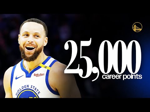 Stephen Curry’s Journey to 25,000 Career Points