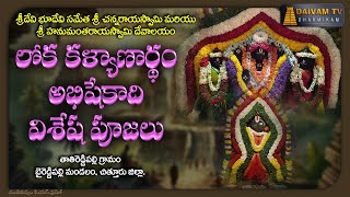 Abhishekam and Homam | అభిషేకం | హోమం | కళశాభిషేకం | చన్నరాయస్వామి దేవాలయం