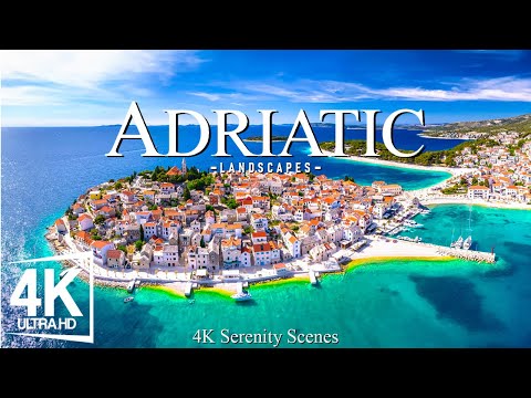 Discovering Adriatic - The Pristine Coastlines and Crystal Clear Waters With Relaxing Music