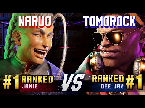 SF6 ▰ NARUO (#1 Ranked Jamie) vs TOMOROCK (#1 Ranked Dee Jay) ▰ High Level Gameplay