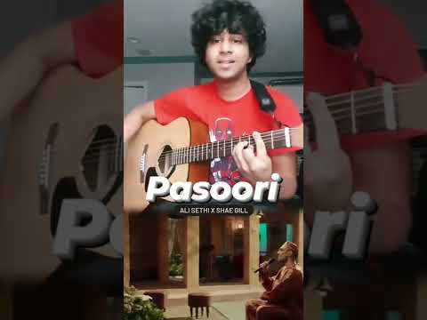 Pasoori by Ali Sethi & Shae Gill | Coke Studio #shorts #pasoori #cokestudio (Guitar Cover) #shaegill