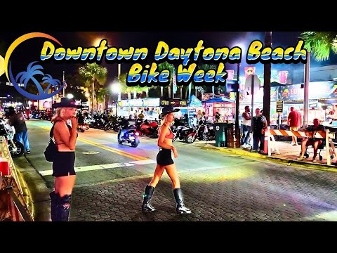 Daytona Bike Week 2024 | Downtown Main Street Daytona Beach!